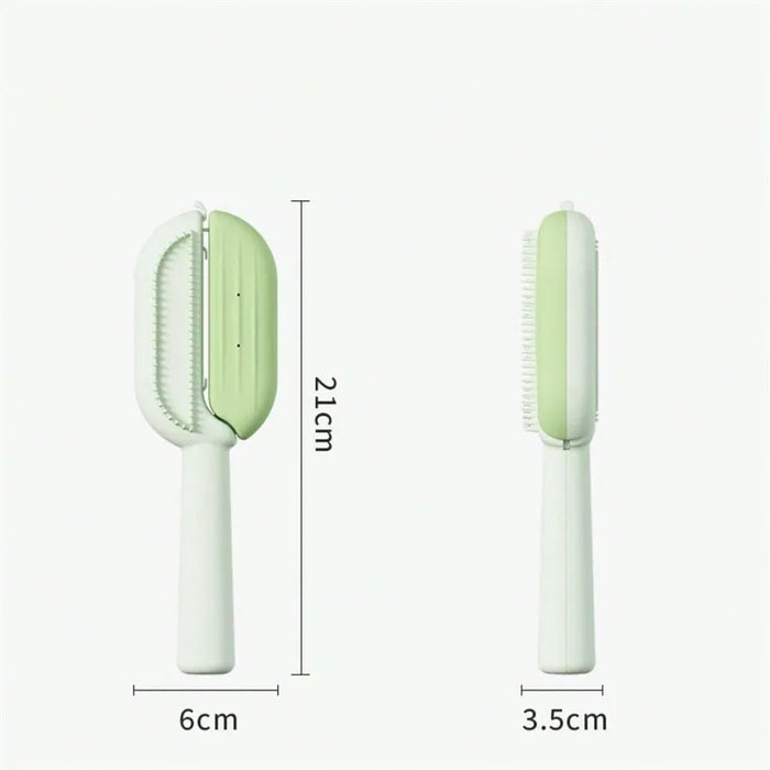 3-in-1 Self-Cleaning Pet Grooming Brush