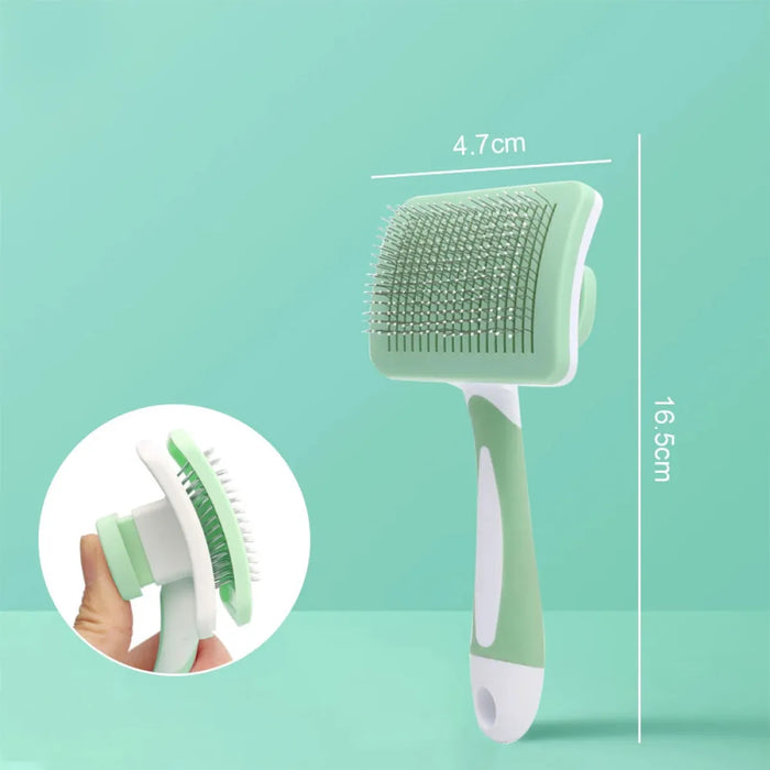 Self-Cleaning Slicker Brush for Pets