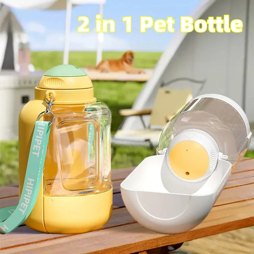 2-in-1 Portable Dog Water Dispenser